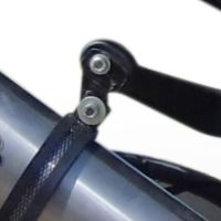 GPR pot echappement compatible avec  Ktm Lc 8 Adventure 1050 2015-2016, Furore Nero, Pot échappement racing, avec les tuyaux de liaison, article sans homologation 