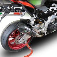 GPR pot echappement compatible avec  Aprilia Rsv4 1100 Racing Factory 2019-2020, GP Evo4 Poppy, Échappement légal, homologué,silencieux avec catalyseur, db killer amovible et tuyau de liaison spécifique 