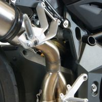 GPR pot echappement compatible avec  Mv Agusta Brutale 1090 R-RR  2010-2016, Gpe Ann. Poppy, Échappement légal, homologué,silencieux avec db killer amovible et tuyau de liaison spécifique 