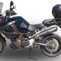 GPR pot echappement compatible avec  Yamaha Xt 1200 Z Supertenere 2010-2016, Gpe Ann. Poppy, Échappement légal, homologué,silencieux avec db killer amovible et tuyau de liaison spécifique 