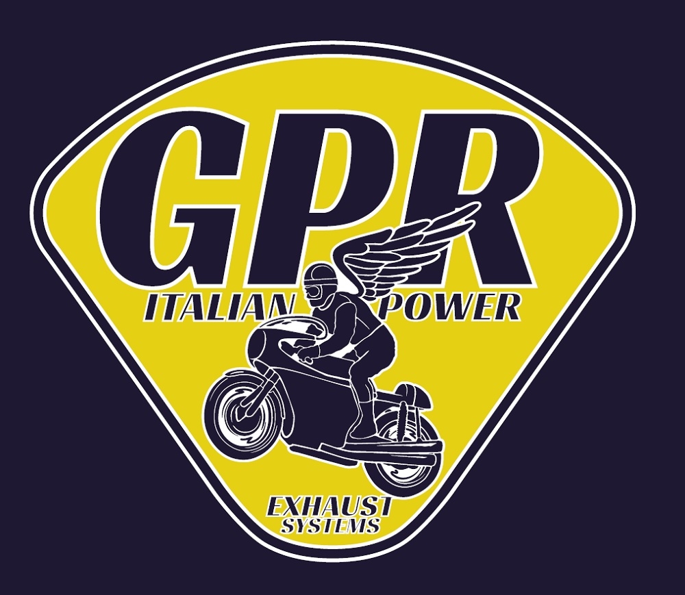 GPR pot echappement compatible avec  Honda CB 900 Bold D'Or 1979-1985, Deeptone Black Cafè Racer, Paire de silencieux d'échappement homologués, avec db killers amovibles, livrés sans tubes de liaison 