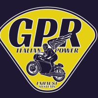 GPR pot echappement compatible avec  Honda CB 900 Bold D'Or 1979-1985, Deeptone Black Cafè Racer, Paire de silencieux d'échappement homologués, avec db killers amovibles, livrés sans tubes de liaison 