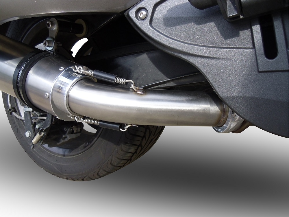 GPR pot echappement compatible avec  Can Am Spyder 1000 St -Sts 2013-2016, Gpe Ann. titanium, Échappement légal, homologué,silencieux avec catalyseur, db killer amovible et tuyau de liaison spécifique 