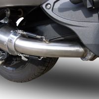 GPR pot echappement compatible avec  Can Am Spyder 1000 St -Sts 2013-2016, Gpe Ann. titanium, Échappement légal, homologué,silencieux avec catalyseur, db killer amovible et tuyau de liaison spécifique 