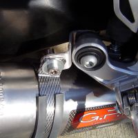 GPR pot echappement compatible avec  Honda Cbr 1000 Rr 2008-2011, Furore Poppy, Échappement légal, homologué,silencieux avec catalyseur, db killer amovible et tuyau de liaison spécifique 