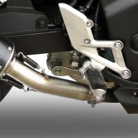 GPR pot echappement compatible avec  Honda Cbr 250 R 2010-2014, M3 Inox , Échappement légal, homologué,silencieux avec db killer amovible et tuyau de liaison spécifique 