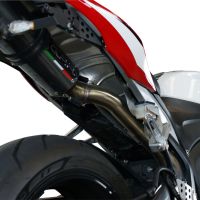 GPR pot echappement compatible avec  Honda Cbr 600 Rr  2005-2006, Tiburon Titanium, Pot echappement racing, ligne complet, fourni avec collecteur spécifique, article sans homologation 