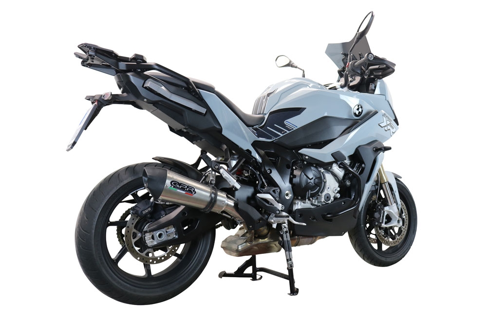 GPR pot echappement compatible avec  Bmw S 1000 XR -M  2020-2024, Gpe Ann. titanium, Pot échappement racing, avec les tuyaux de liaison, article sans homologation 