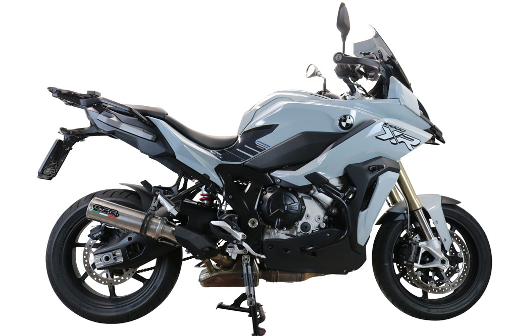 GPR pot echappement compatible avec  Bmw S 1000 XR -M  2020-2024, M3 Inox , Pot échappement racing, avec les tuyaux de liaison, article sans homologation 