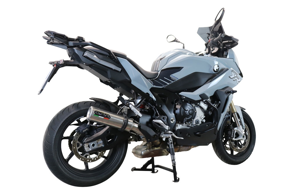 GPR pot echappement compatible avec  Bmw S 1000 XR -M  2020-2024, M3 Inox , Pot échappement racing, avec les tuyaux de liaison, article sans homologation 