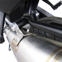 GPR pot echappement compatible avec  Bmw F 800 Gt 2017-2019, Powercone Evo, Échappement légal, homologué,silencieux avec db killer amovible et tuyau de liaison spécifique 