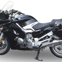 GPR pot echappement compatible avec  Yamaha Fjr 1300 2017-2020, Trioval, Paire de pot d'échappement homologuées, livrées avec db killer amovible, catalyseurs et raccords spécifiques 