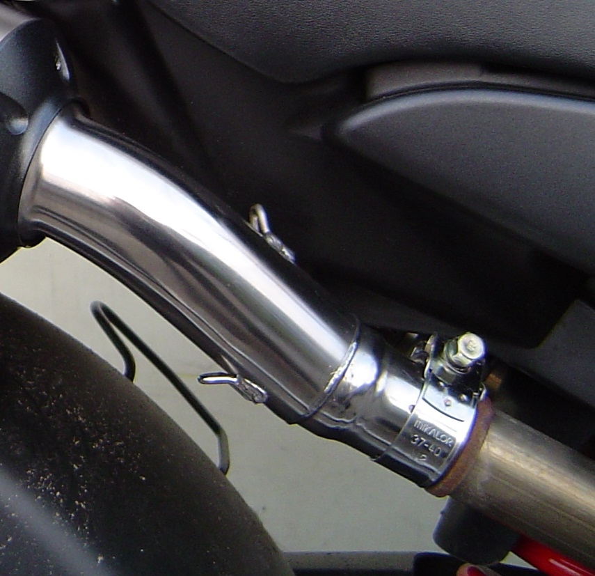 GPR pot echappement compatible avec  Honda Hornet 900 - Cb 900 F 2002-2005, M3 Inox , Paire de pot d'échappement homologuées, livrées avec db killer amovible et raccords spécifiques 