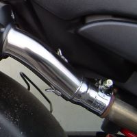 GPR pot echappement compatible avec  Honda Hornet 900 - Cb 900 F 2002-2005, M3 Inox , Paire de pot d'échappement homologuées, livrées avec db killer amovible et raccords spécifiques 