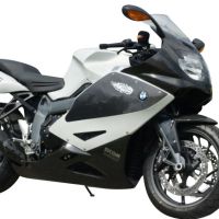 GPR pot echappement compatible avec  Bmw K 1200 S -R 2004-2008, Gpe Ann. titanium, Échappement légal, homologué,silencieux avec db killer amovible et tuyau de liaison spécifique 