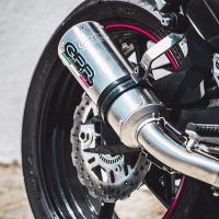 GPR pot echappement compatible avec  Kawasaki Z 900 2017-2019, M3 Inox , Échappement légal, homologué,silencieux avec db killer amovible et tuyau de liaison spécifique 