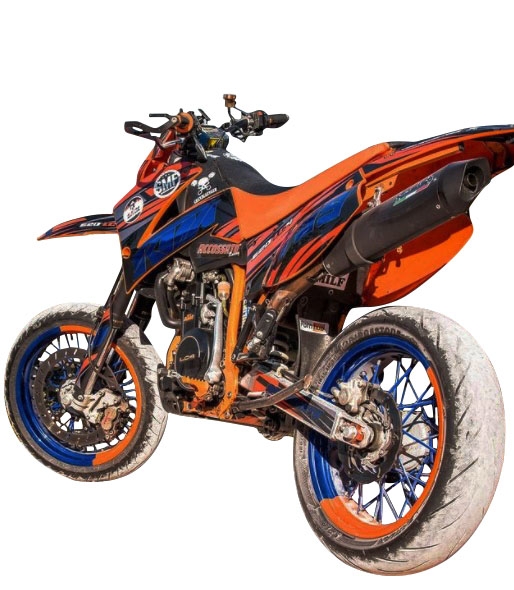 GPR pot echappement compatible avec  Ktm EGS Adventure - LC4  1999-2003, Furore Nero, Échappement légal, homologué,silencieux avec db killer amovible et tuyau de liaison spécifique 