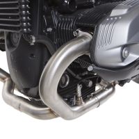 GPR pot echappement compatible avec  Bmw R Nine-T 1200 -Pure -Racer -Scrambler -Urban G-S 2013-2016, Deeptone Inox, Homologué et légal, système d'échappement complet avec catalyseur et db killer amovible 