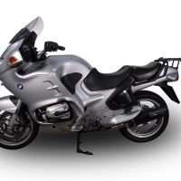 GPR pot echappement compatible avec  Bmw R 1150 Rt 2000-2006, Furore Nero, Échappement légal, homologué,silencieux avec db killer amovible et tuyau de liaison spécifique 