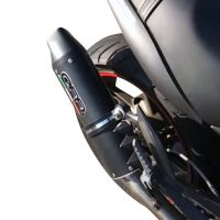 GPR pot echappement compatible avec  Cagiva V-Raptor 1000 2000-2002, Furore Nero, Paire de pot d'échappement homologuées, livrées avec db killer amovible et raccords spécifiques 