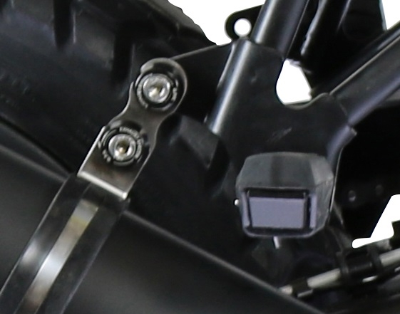 GPR pot echappement compatible avec  Royal Enfield Himalayan 410 Diam.36mm 2017-2020, Albus Evo4, Pot Échappement slip-on homologué, légal, avec db killer amovible, tuyau de liaison et catalyseur 