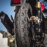 GPR pot echappement compatible avec  Royal Enfield Interceptor 650 2021-2024, Furore Evo4 Nero, Paire de pot d'échappement homologuées, livrées avec db killer amovible, catalyseurs et raccords spécifiques 