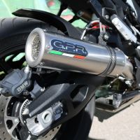 GPR pot echappement compatible avec  Bmw S 1000 XR -M  2020-2024, M3 Inox , Pot échappement racing, avec les tuyaux de liaison, article sans homologation 