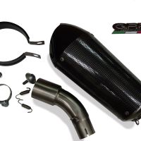 GPR pot echappement compatible avec  Bmw C 600 Sport 2012-2016, Gpe Ann. Poppy, Échappement légal, homologué,silencieux avec db killer amovible et tuyau de liaison spécifique 