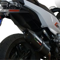 GPR pot echappement compatible avec  Bmw C 650 Sport 2016-2020, Furore Evo4 Nero, Échappement légal, homologué,silencieux avec db killer amovible et tuyau de liaison spécifique 