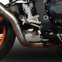 GPR pot echappement compatible avec  Honda Cbr 1000 Rr 2014-2016, Gpe Ann. Poppy, Échappement légal, homologué,silencieux avec db killer amovible et tuyau de liaison spécifique 