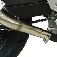 GPR pot echappement compatible avec  Honda Cbr 300 R 2014-2016, M3 Inox , Échappement légal, homologué,silencieux avec db killer amovible et tuyau de liaison spécifique 