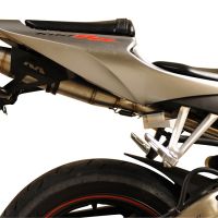 GPR pot echappement compatible avec  Honda Cbr 600 Rr  2005-2006, Deeptone Inox, Échappement légal, homologué,silencieux avec db killer amovible et tuyau de liaison spécifique 