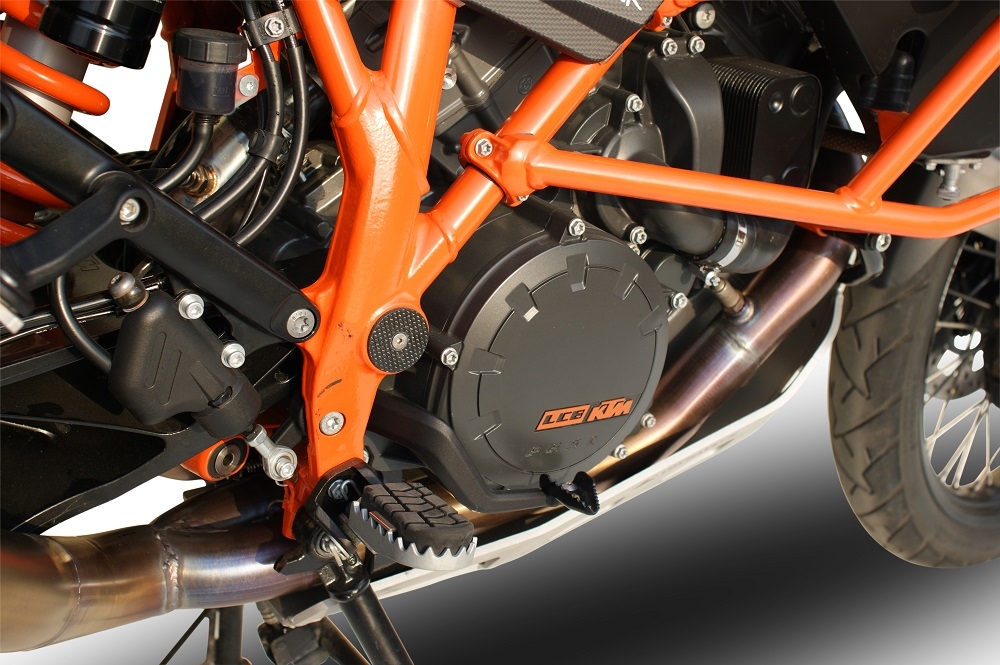 GPR pot echappement compatible avec  Ktm Lc 8 Adventure 1090 2017-2020, Decatalizzatore, Suppresseur de cataliseu, décatalyseurr, article sans homologation 