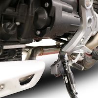 GPR pot echappement compatible avec  Moto Guzzi V85 TT 2019-2020, Decatalizzatore, Suppresseur de cataliseu, décatalyseurr, article sans homologation 