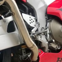 GPR pot echappement compatible avec  Honda Vtr 1000 Sp-1 RC51  2000-2001, Gpe Ann. Poppy, Paire de pot d'échappement homologuées, livrées avec db killer amovible et raccords spécifiques 