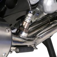 GPR pot echappement compatible avec  Yamaha T-Max 530 2012-2016, Gpe Ann. titanium, Homologué et légal, système d'échappement complet avec catalyseur et db killer amovible 