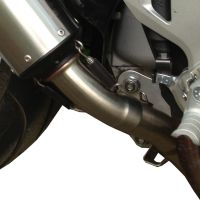 GPR pot echappement compatible avec  Honda Vfr 1200 F I.E. 2010-2016, M3 Inox , Échappement légal, homologué,silencieux avec db killer amovible et tuyau de liaison spécifique 