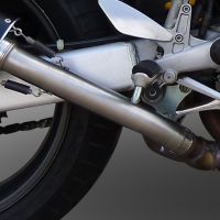 GPR pot echappement compatible avec  Honda Vtr 1000 F Firestorm  1997-2007, M3 Inox , Paire de pot d'échappement homologuées, livrées avec db killer amovible et raccords spécifiques 