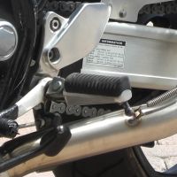 GPR pot echappement compatible avec  Yamaha Xjr 1300 1999-2006, Trioval, Paire de pot d'échappement homologuées, livrées avec db killer amovible et raccords spécifiques 