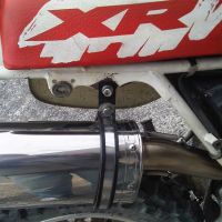 GPR pot echappement compatible avec  Honda Xr 600 R  1988-1998, Trioval, Échappement légal, homologué,silencieux avec db killer amovible et tuyau de liaison spécifique 