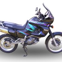 GPR pot echappement compatible avec  Yamaha Xtz 660 Teneré 1991-1998, Trioval, Échappement légal, homologué,silencieux avec db killer amovible et tuyau de liaison spécifique 