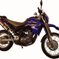 GPR pot echappement compatible avec  Yamaha Xt 660 X-R  2004-2014, Gpe Ann. titanium, Paire de pot d'échappement homologuées, livrées avec db killer amovible, catalyseurs et raccords spécifiques 