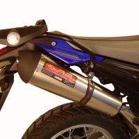 GPR pot echappement compatible avec  Yamaha Xt 660 X-R  2004-2014, Gpe Ann. titanium, Paire de pot d'échappement homologuées, livrées avec db killer amovible, catalyseurs et raccords spécifiques 