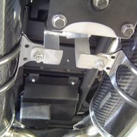 GPR pot echappement compatible avec  Yamaha MT03 660 2006-2013, Gpe Ann. titanium, Paire de pot d'échappement homologuées, livrées avec db killer amovible et raccords spécifiques 