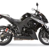 GPR pot echappement compatible avec  Kawasaki Z 1000 Sx 2017-2020, GP Evo4 Titanium, Paire de pot d'échappement homologuées, livrées avec db killer amovible et raccords spécifiques 