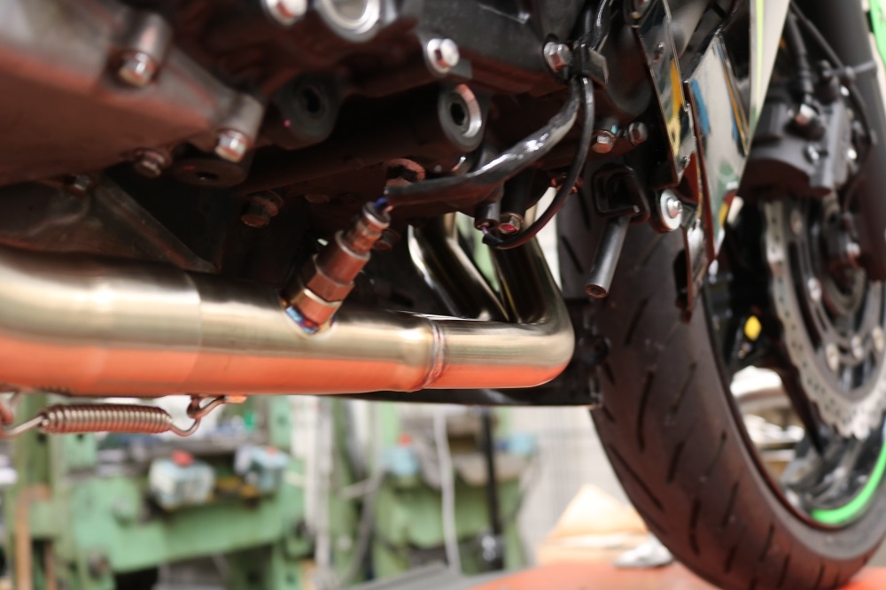 GPR pot echappement compatible avec  Kawasaki Ninja 400 2018-2022, Decatalizzatore, Suppresseur de cataliseu, décatalyseurr, article sans homologation 