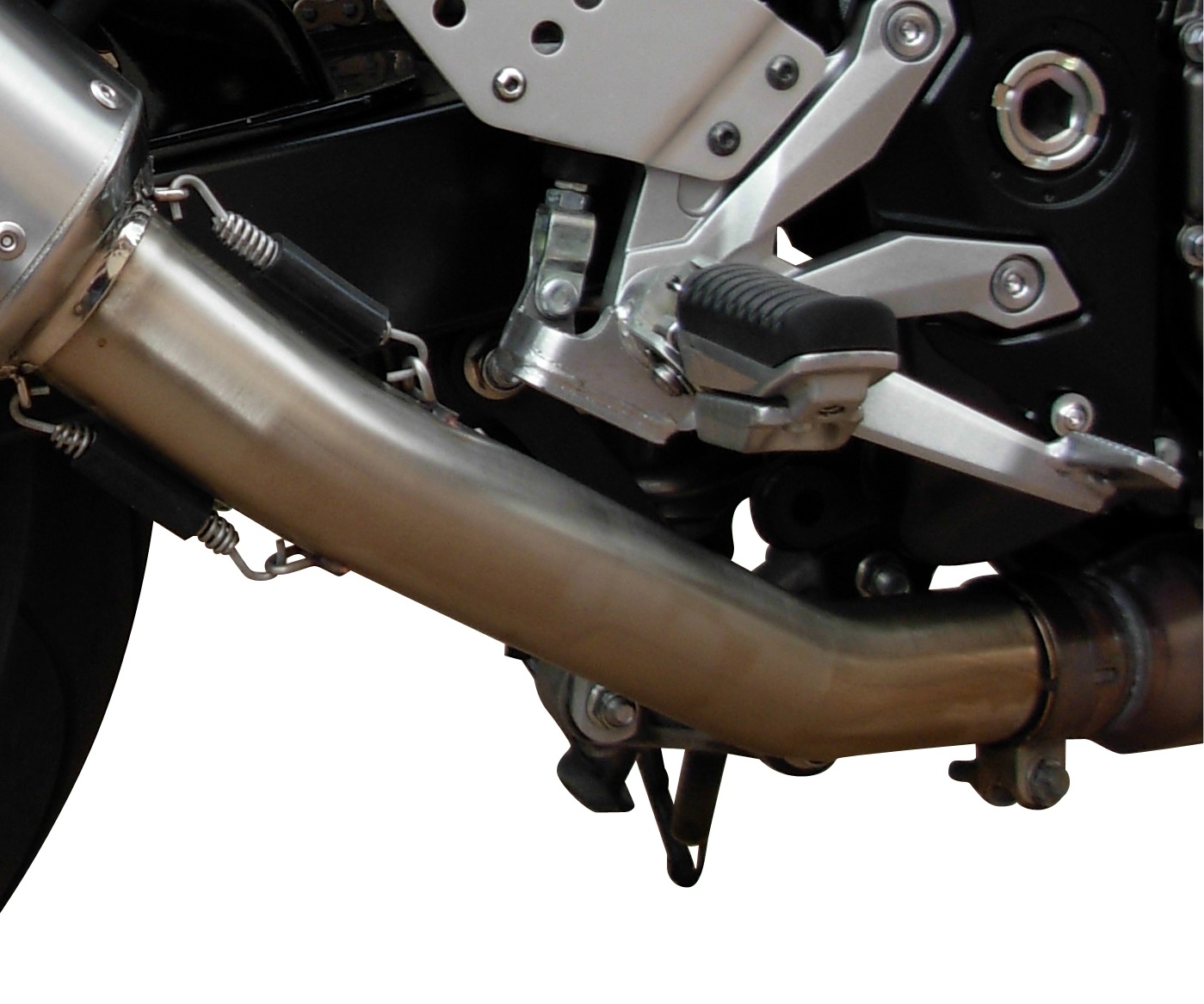 GPR pot echappement compatible avec  Kawasaki Z 750 - S  2004-2006, M3 Inox , Échappement légal, homologué,silencieux avec db killer amovible et tuyau de liaison spécifique 