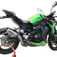 GPR pot echappement compatible avec  Kawasaki Z 900 2020-2020, M3 Inox , Échappement légal, homologué,silencieux avec db killer amovible et tuyau de liaison spécifique 