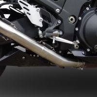 GPR pot echappement compatible avec  Kawasaki Zzr 1400 2017-2022, Furore Nero, Double pot échappement racing, avec les tuyaux de liaison, article sans homologation 