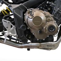 GPR pot echappement compatible avec  Honda Cb 650 F 2014-2016, M3 Inox , Homologué et légal, système d'échappement complet avec catalyseur et db killer amovible 